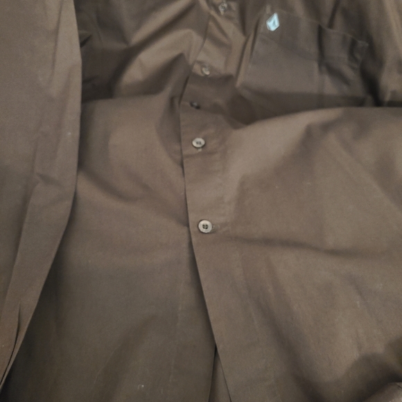 Volcom Tailored Long Sleeve Shirt Size XL - Picture 6 of 7